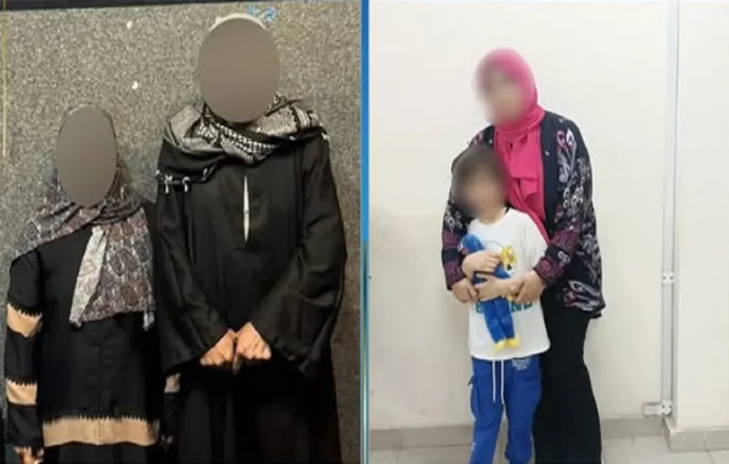 أطراف الواقعة .. الأم والطفل والجد وعمة الطفل