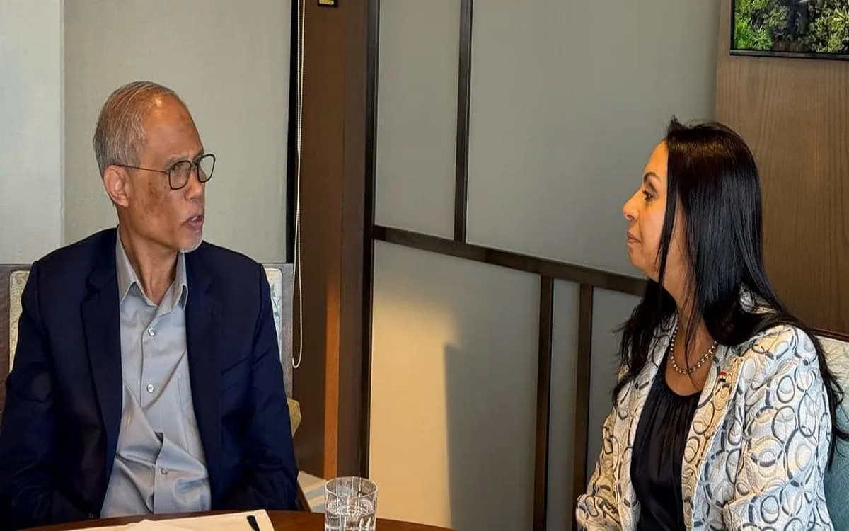 وزيرة التضامن تلتقي وزير الأسرة بسنغافورة