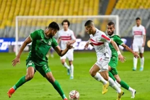 من مباريات الزمالك والمصري البورسعيدي