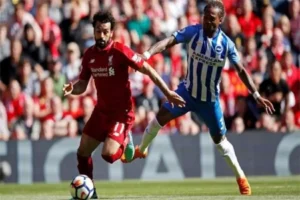 من مباريات برايتون وليفربول