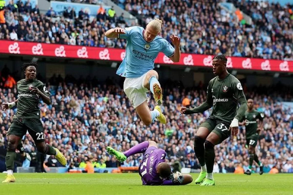 من مباريات اليوم ساوثهامتون ومانشستر سيتي