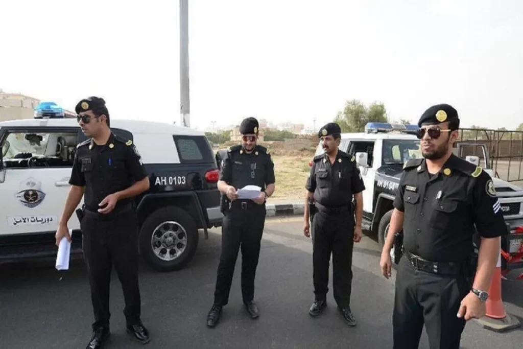 عناصر من الشرطة السعودية