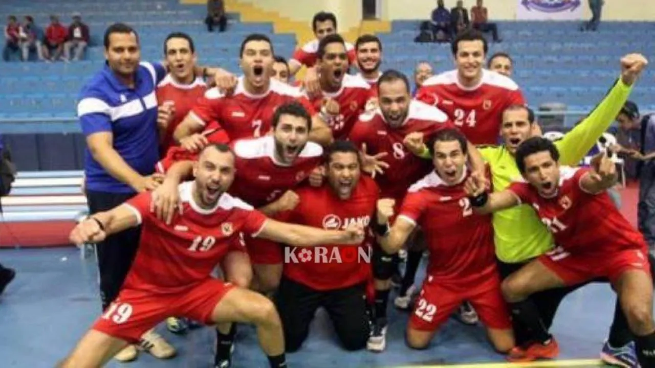 فريق النادي الأهلي لكرة اليد - أرشيفية