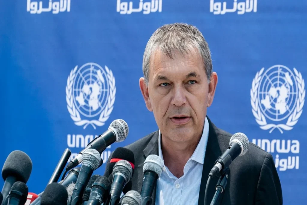 فيليب لازاريني المفوض العام لوكالة الأونروا