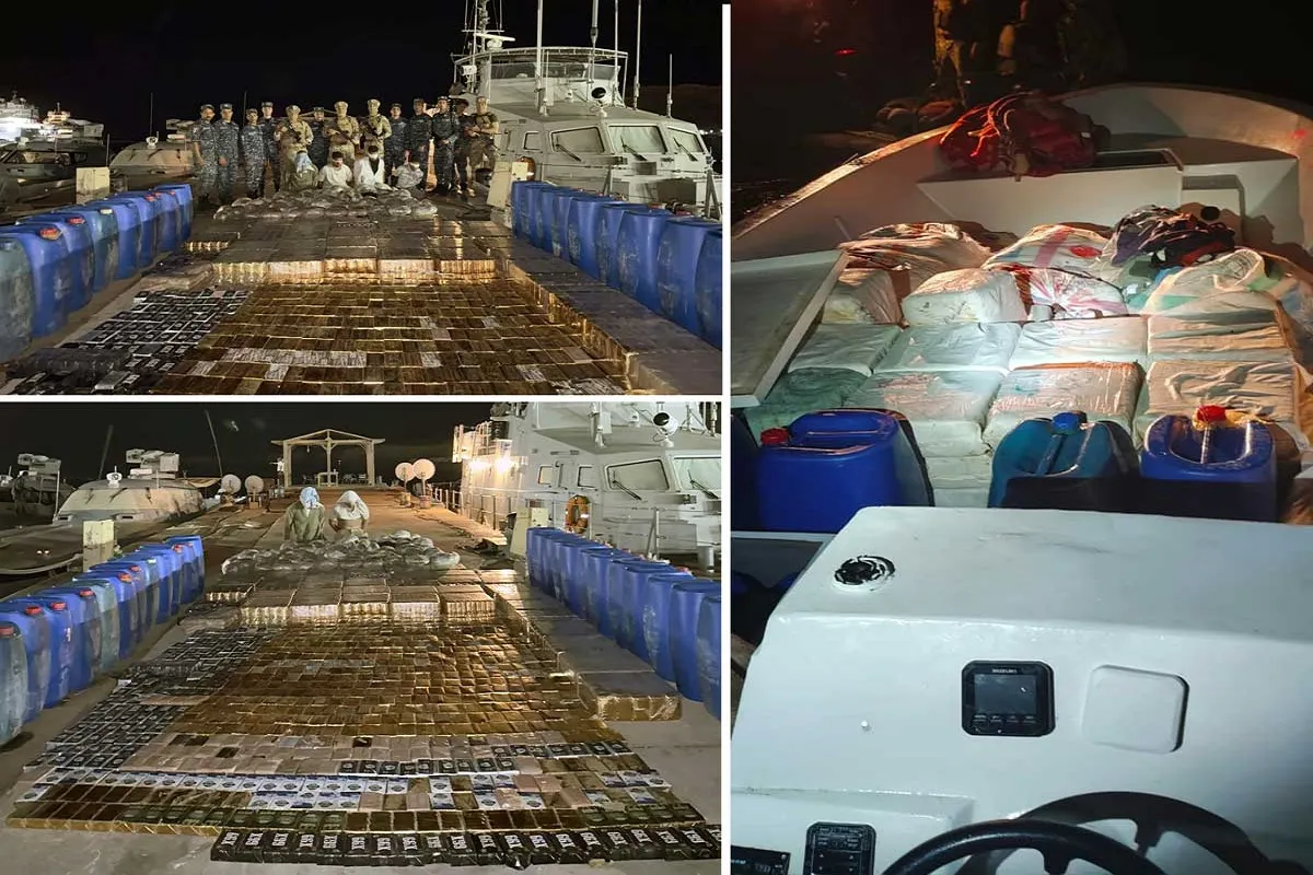 البحرية المصرية تحبط محاولة تهريب كميات من المواد المخدرة