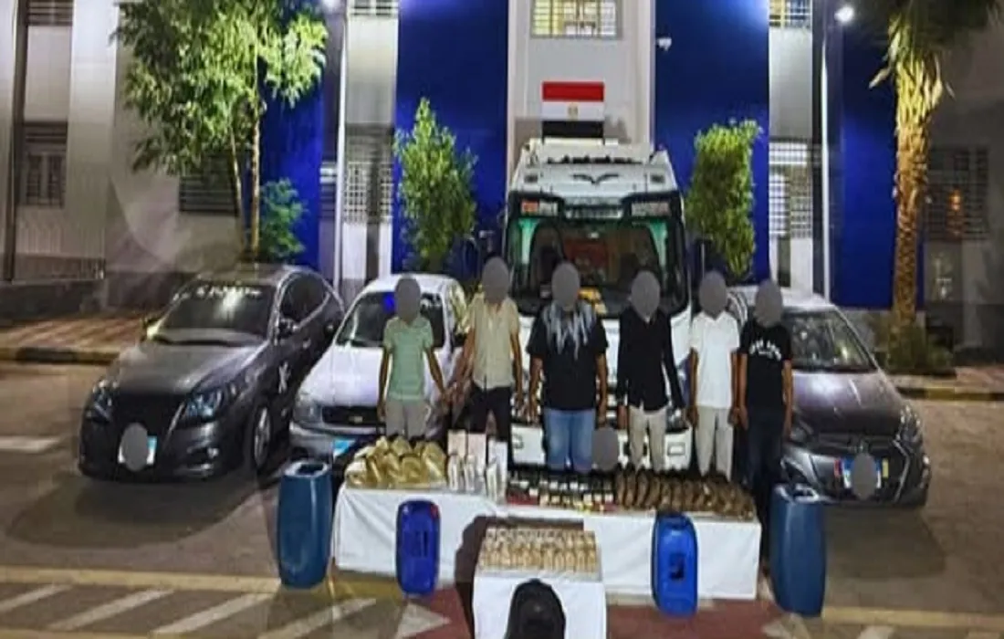 ضبط باقي المتهمين والمضبوطات