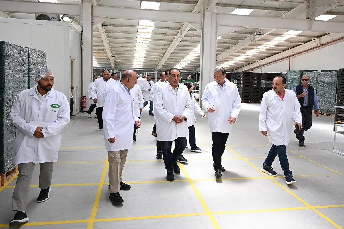 خلال زيارة مدبولي لمشروعات المنتجات الزراعية بمحافظة البحيرة