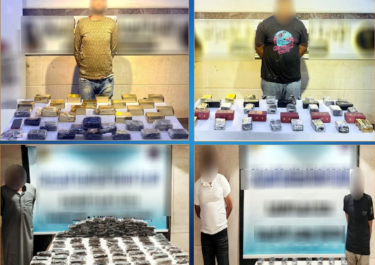 ضبط المتهمين والمضبوطات المُحرزة