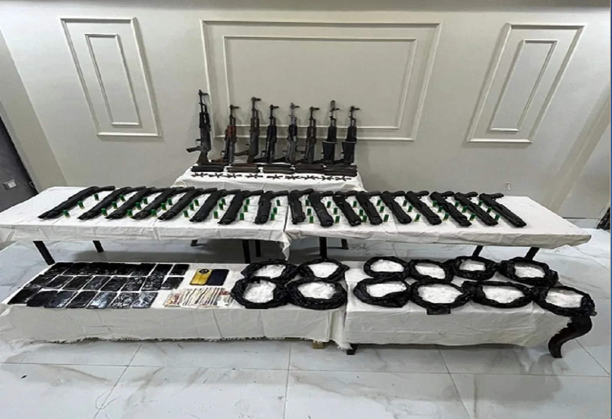 ضبط المضبوطات وتحريزها بعد تصفية المتهمان