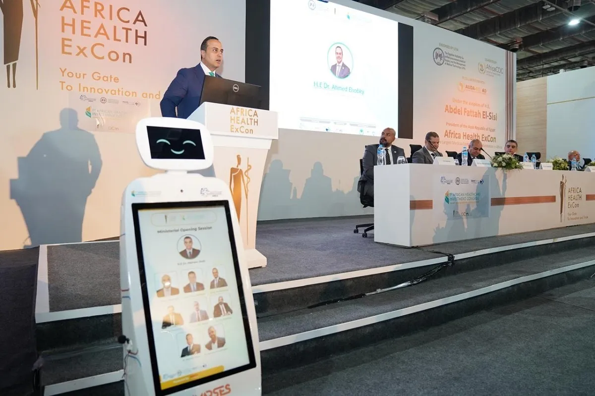 رئيس هيئة الرعاية الصحية خلال كلمته