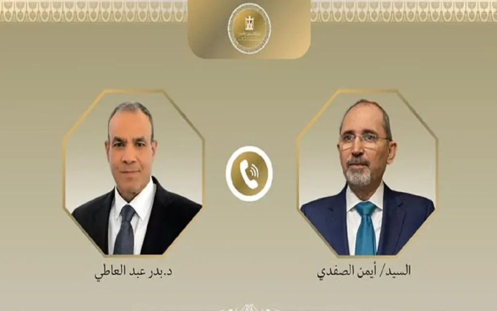 وزيري الخارجية المصري والأردني