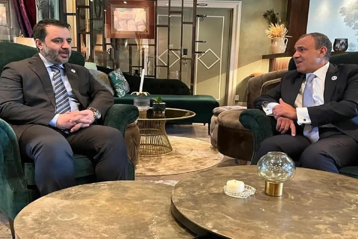 لقاء وزيري الخارجية المصري والسوري