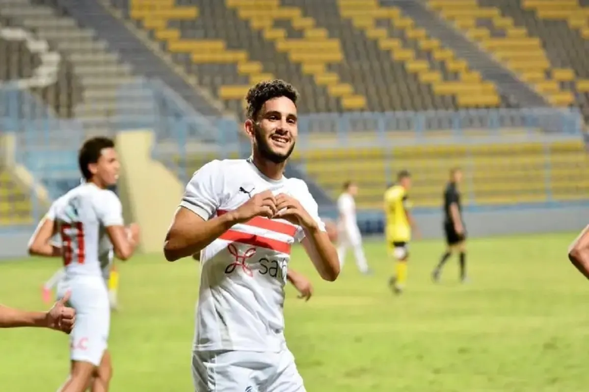 حسام أشرف نجم نادي الزمالك