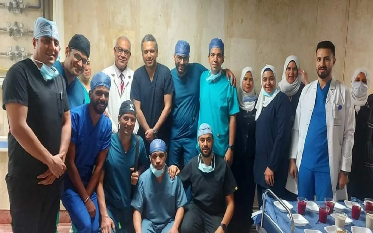 فريق طبي بمستشفى الهرم - أرشيفية