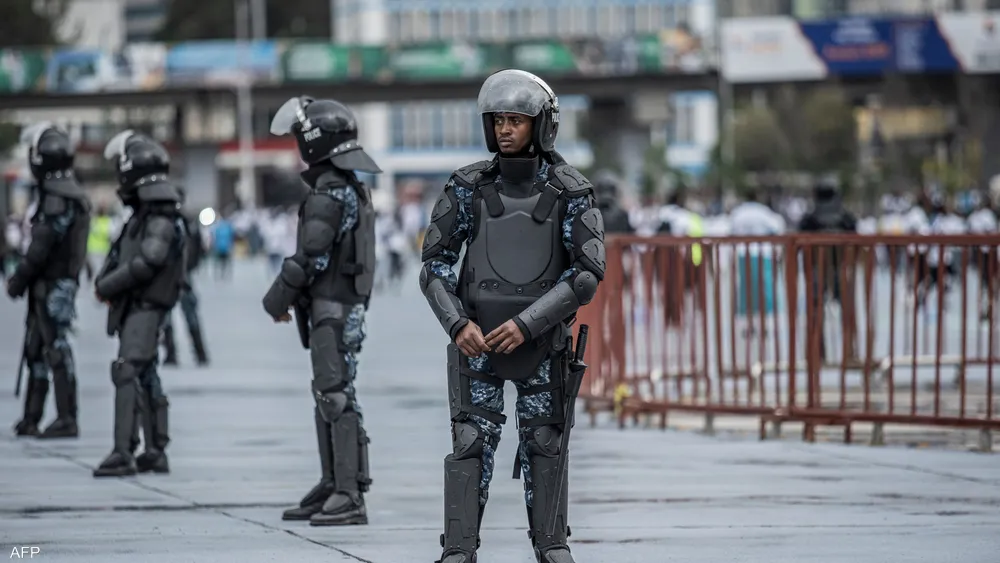 عناصر من الشرطة بإثيوبيا