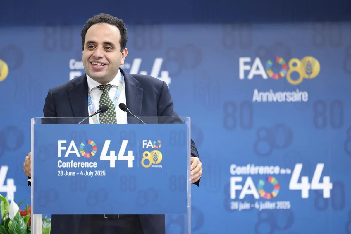 المصري السيد مينا رزق رئيس مجلس الفاو الجديد