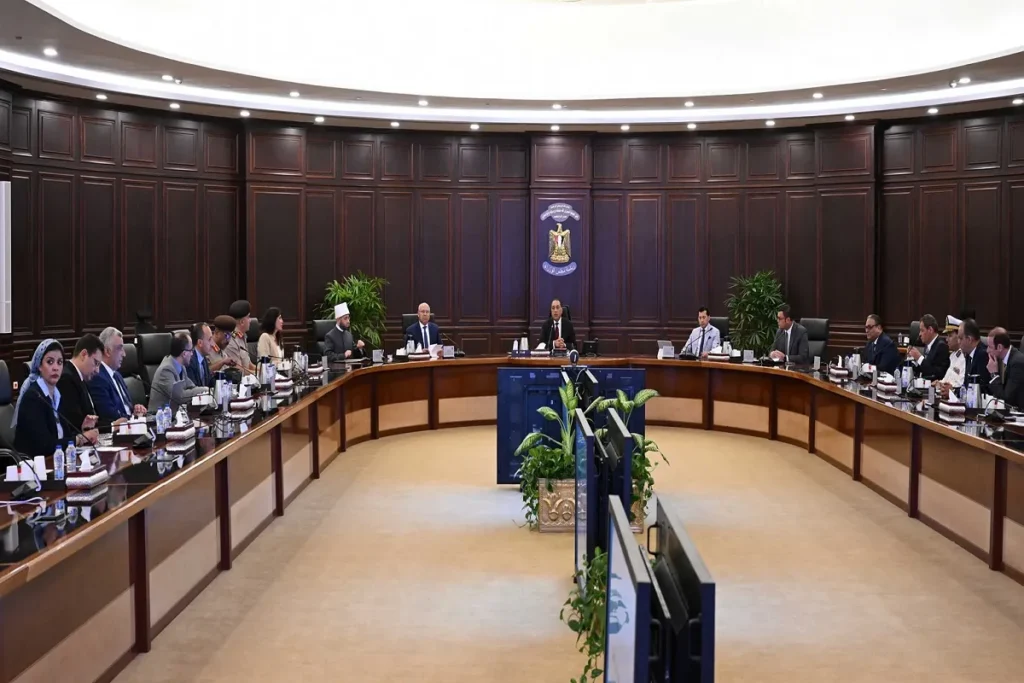 اجتماع مجلس الوزراء برئاسة مدبولي