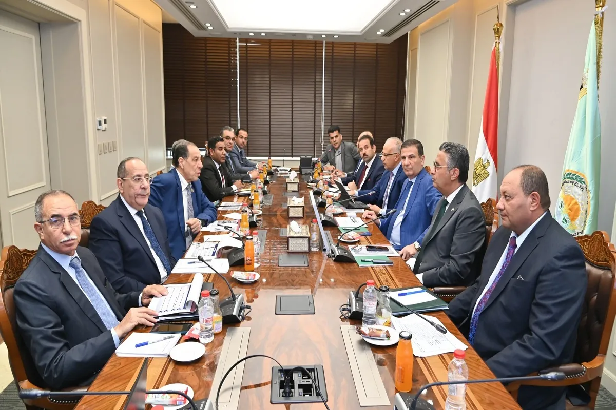 اجتماع وزراء الزراعة والري والتموين