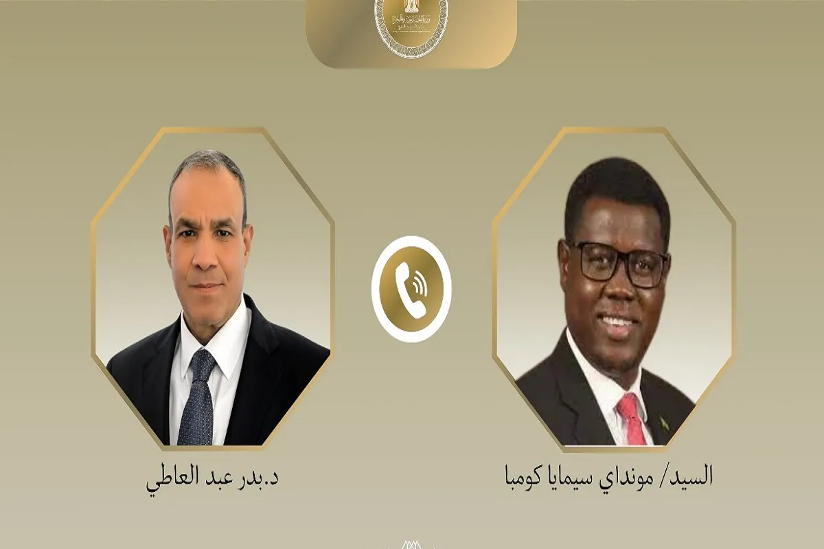 وزير الخارجية المصري ونظيره الجنوب سوداني