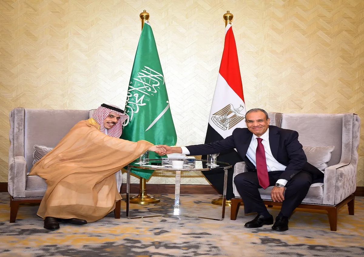اجتماع وزيري الخارجية المصري والسعودي