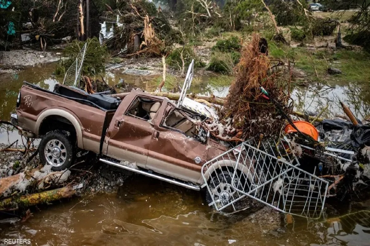 تكساس والسيول المدمرة