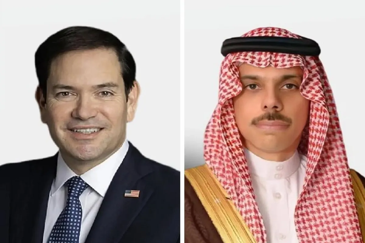 الأمير فيصل بن فرحان والوزير ماركو روبيو