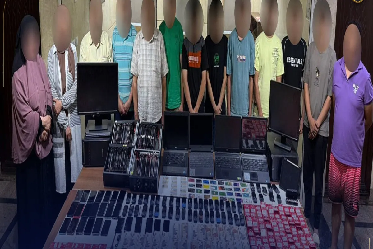 ضبط التشكيل والمضبوطات المحرزة