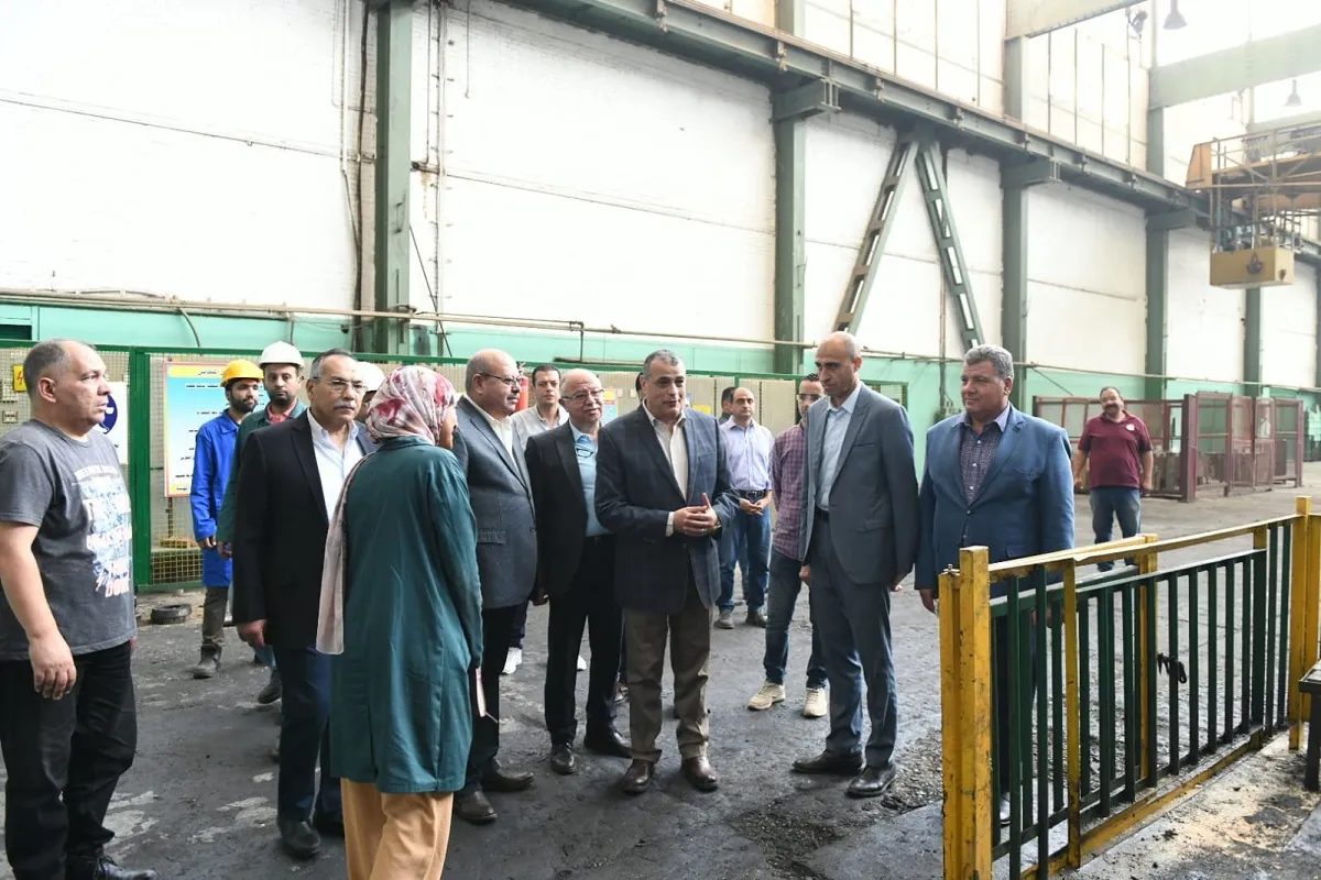 وزير الإنتاج الحربي في زيارة مصنع 99 الحربي