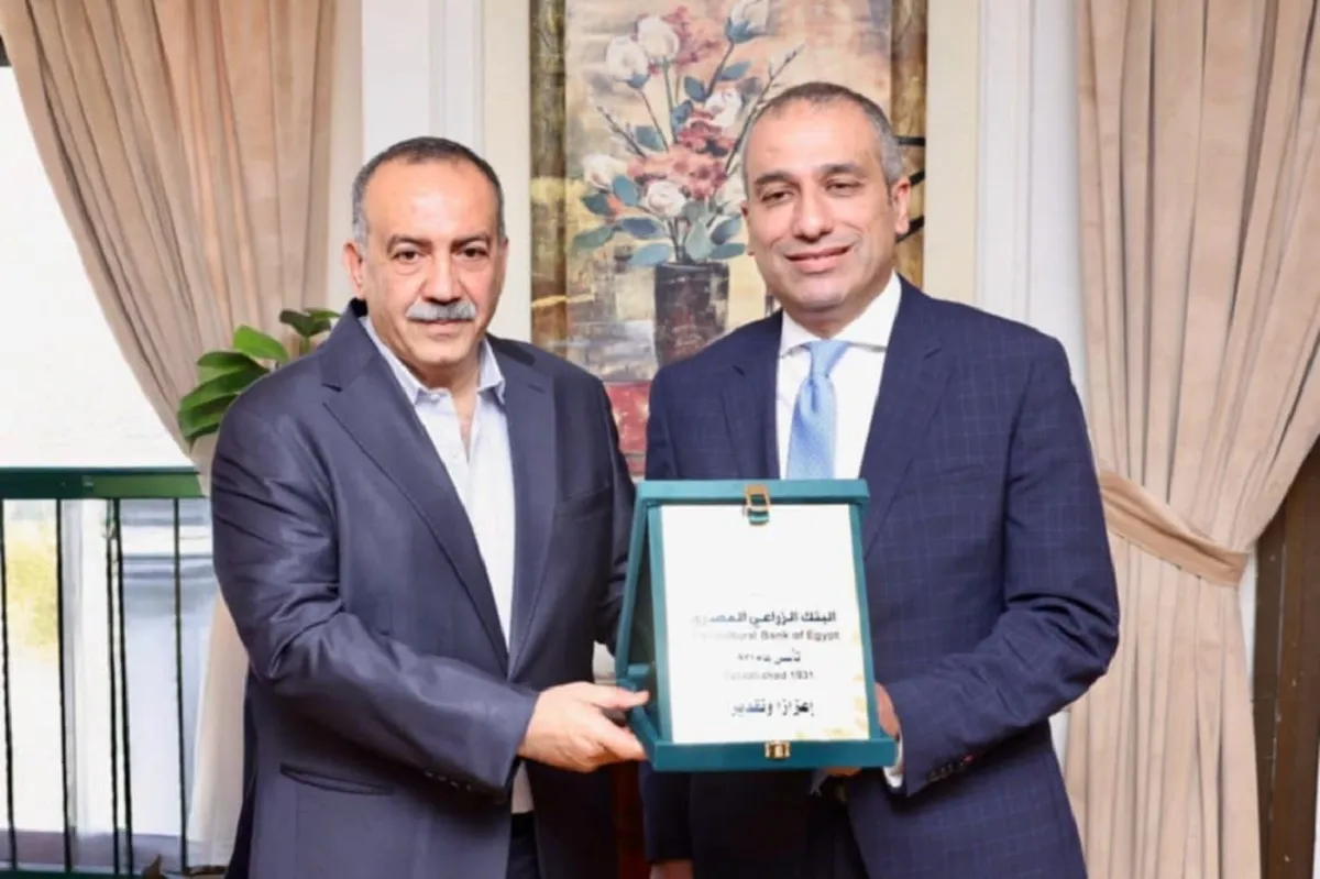 رئيس البنك الزراعي المصري ومحافظ أسيوط