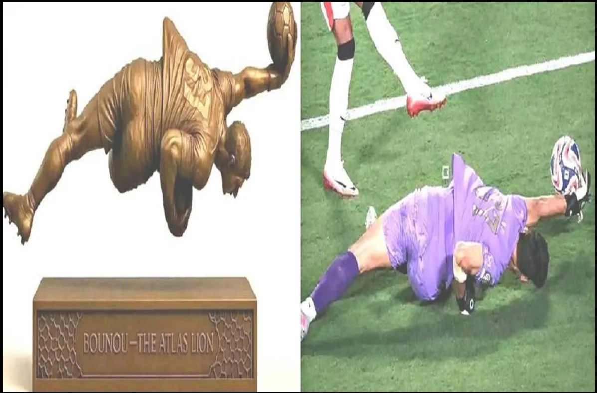 تصدي ياسين بونو الحارس المغربي العملاق لهجمة بطريقة إعجازية