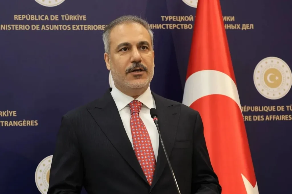 وزير خارجية تركيا هاكان فيدان