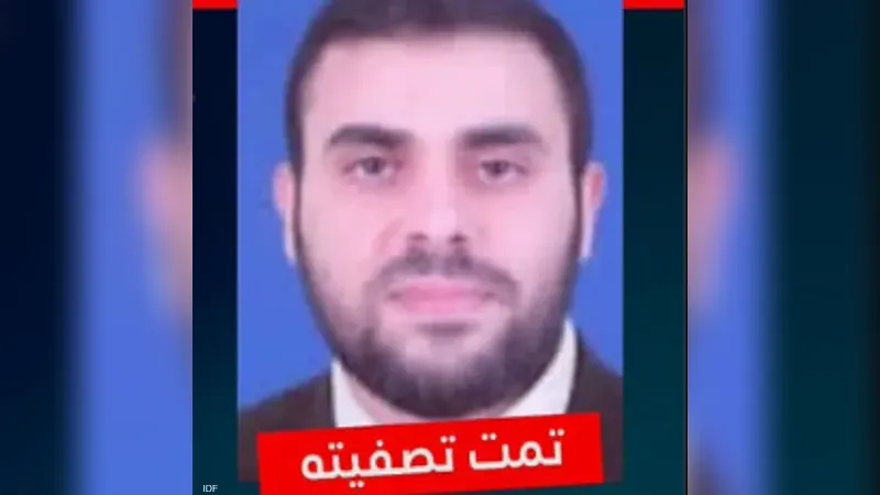 صورة نشرها الجيش الإسرائيلي لأبو عبيدة