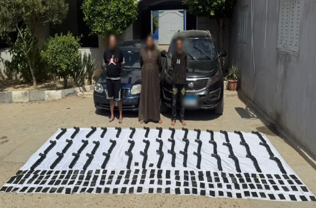 ضبط عدة تشكيلات عصابية والمضبوطات المحرزة