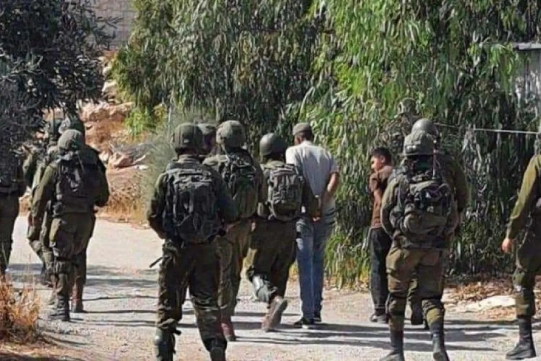 الاحتلال الإسرائيلي خلال حملة الاعتقالات بالضفة الغربية