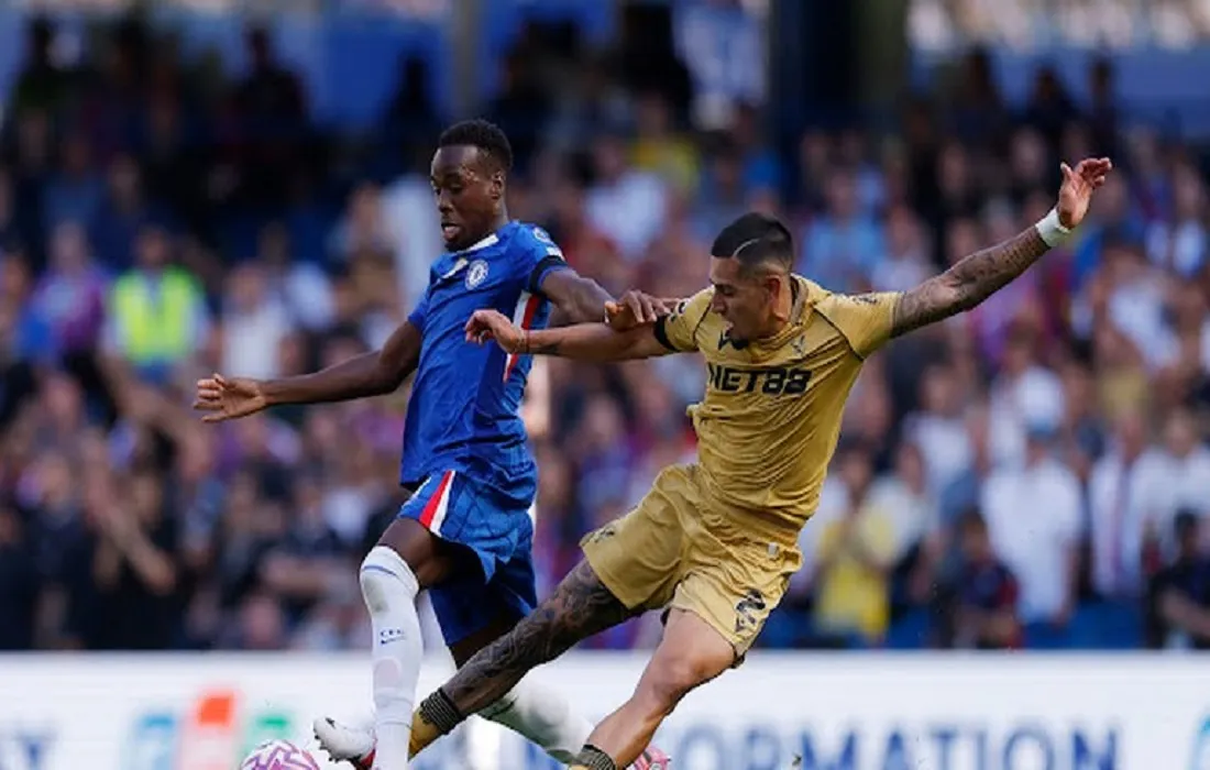 تشيلسي وكريستال بالاس ( الصورة من رويترز)