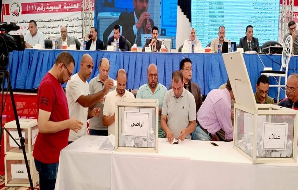 القرعة العلنية للمواطنين الذين تم توفيق أوضاعهم بالعبور الجديدة