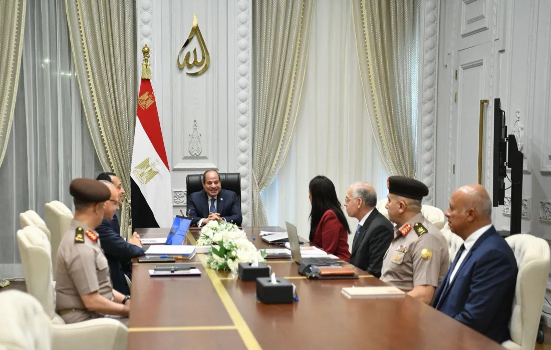 اجتماع الرئيس المصري