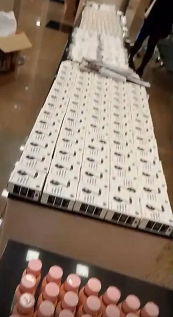 جانب من المضبوطات