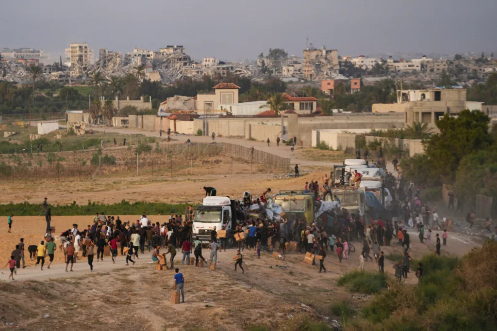 حادثة "شاحنة المجاعة" بغزة