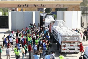 انطلاق قافلة المساعدات إلى غزة - صورة أرشيفية