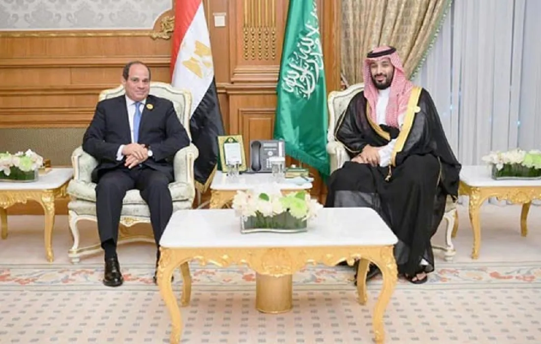 الرئيس المصري وولي العهد السعودي - أرشيفية