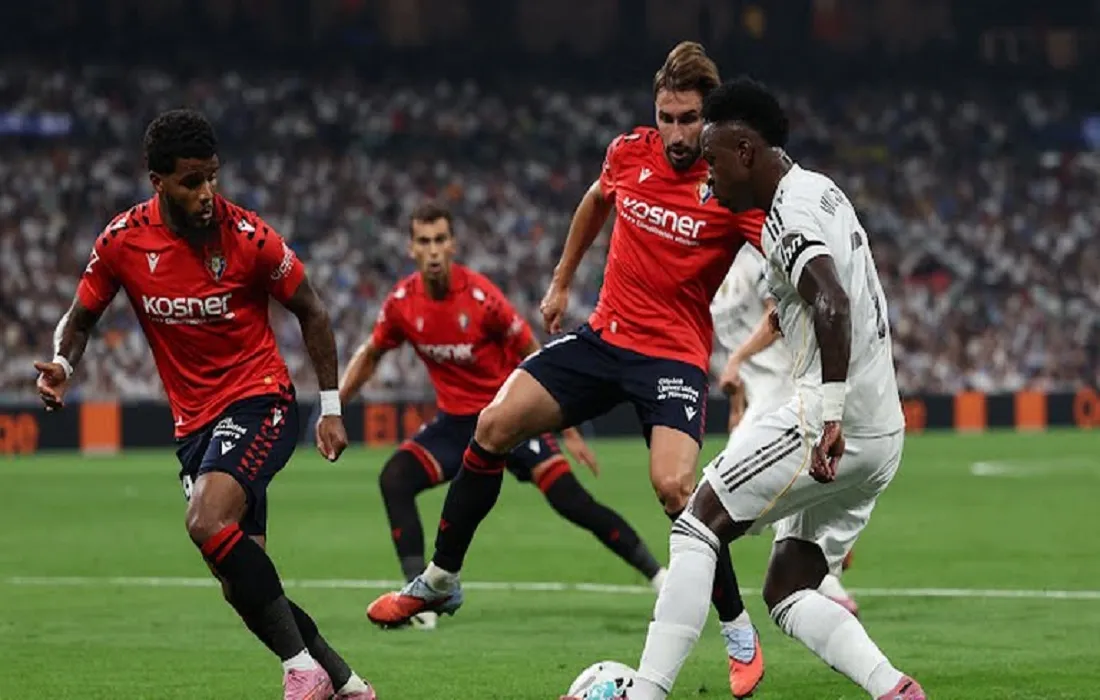 ريال مدريد وأوساسونا ( صورة من رويترز)