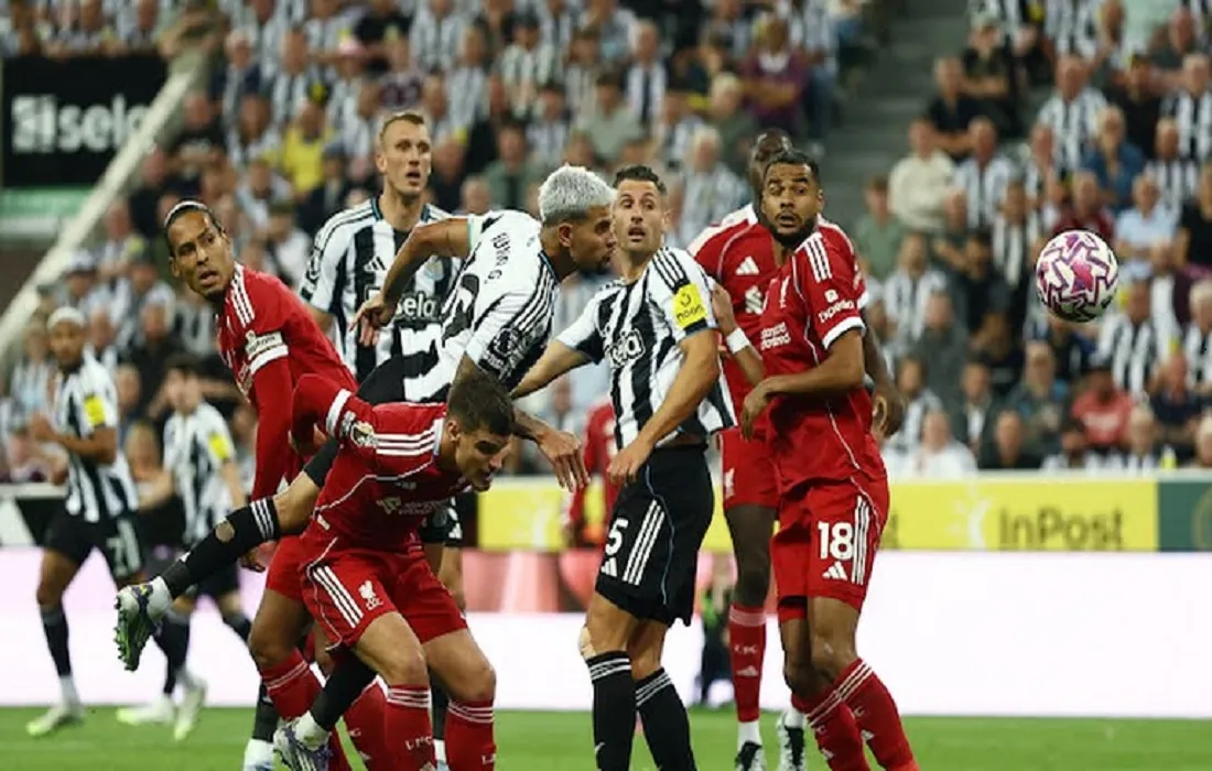 نيوكاسل يونايتد وليفربول (الصورة من رويترز)