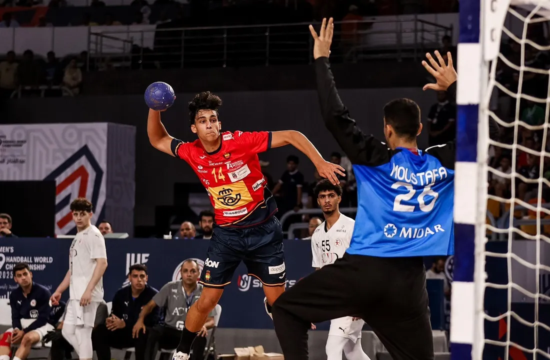 مباراة سابقة لمنتخب مصر للشباب لكرة اليد