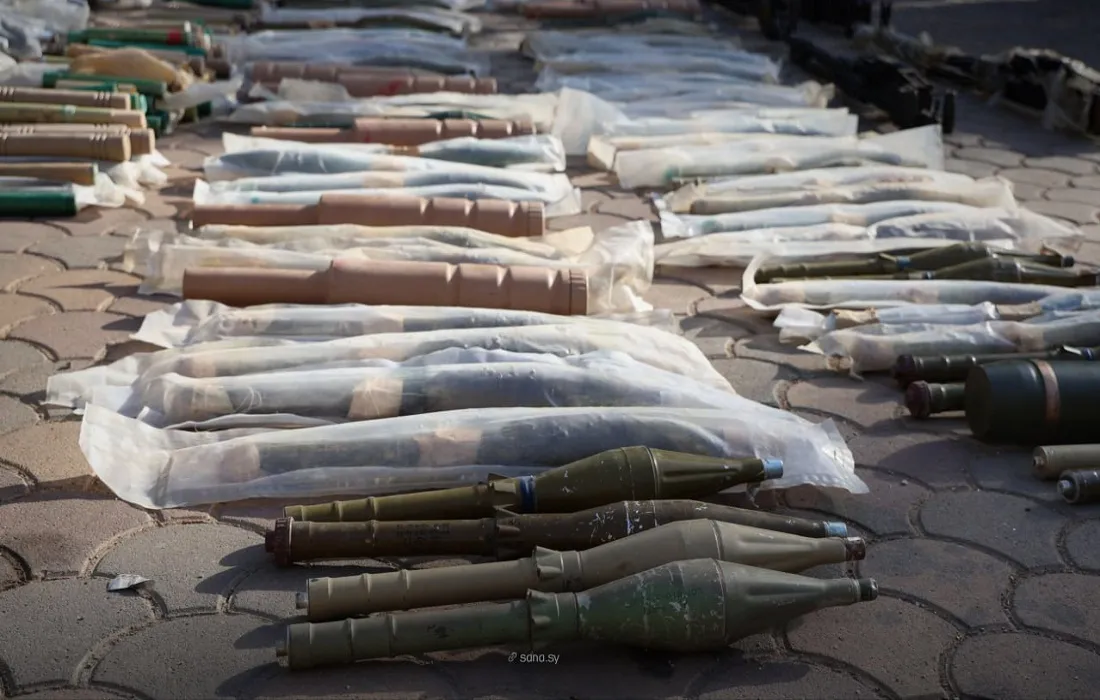 الأمن السوري يحبط تهريب أسلحة ثقيلة