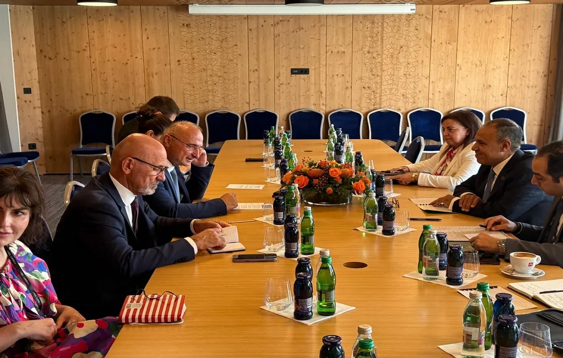 وزير الخارجية المصري يلتقي وزير خارجية كرواتيا