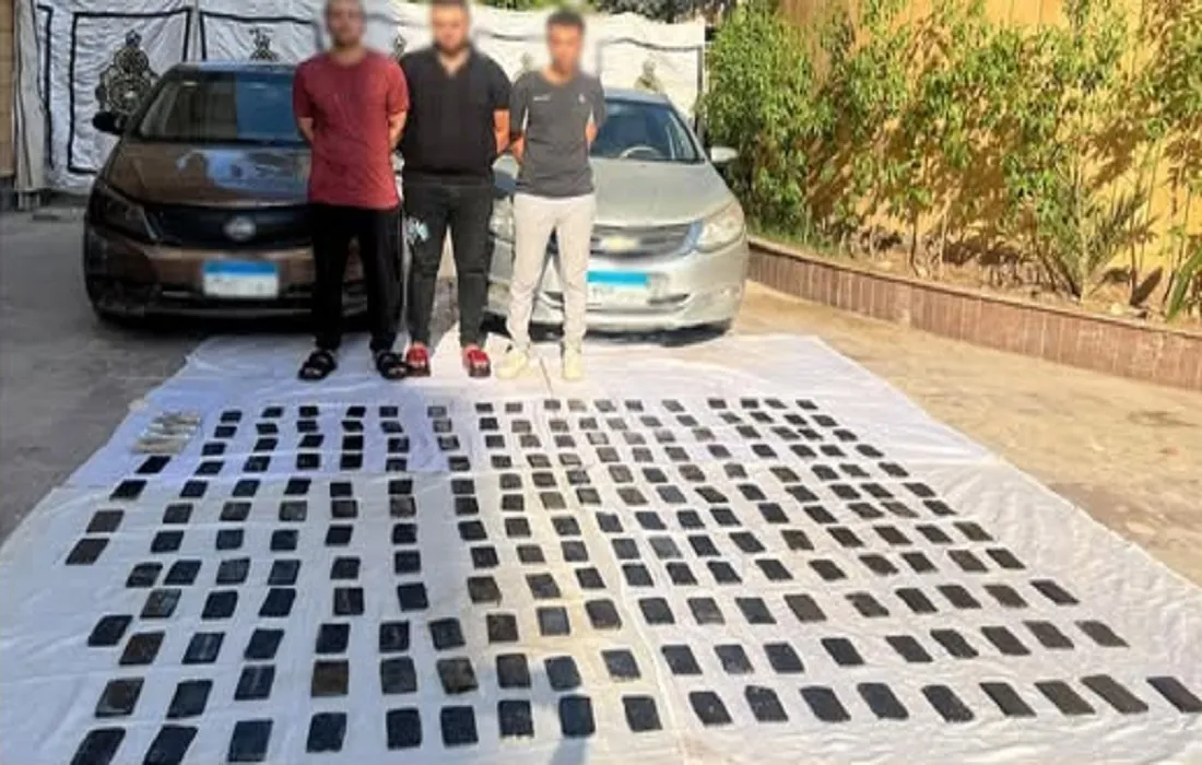 ضبط بعض المتهمين وبعض المضبوطات المحرزة