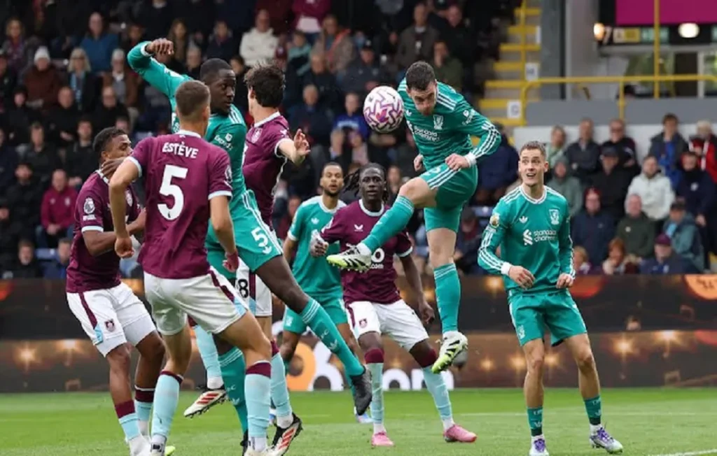 من مباريات اليوم ليفربول وبيرنلي