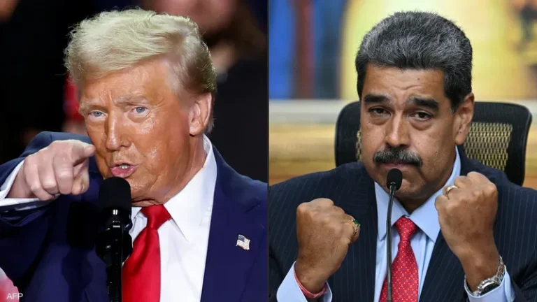 الرئيس الفنزويلي ونظيره الأمريكي