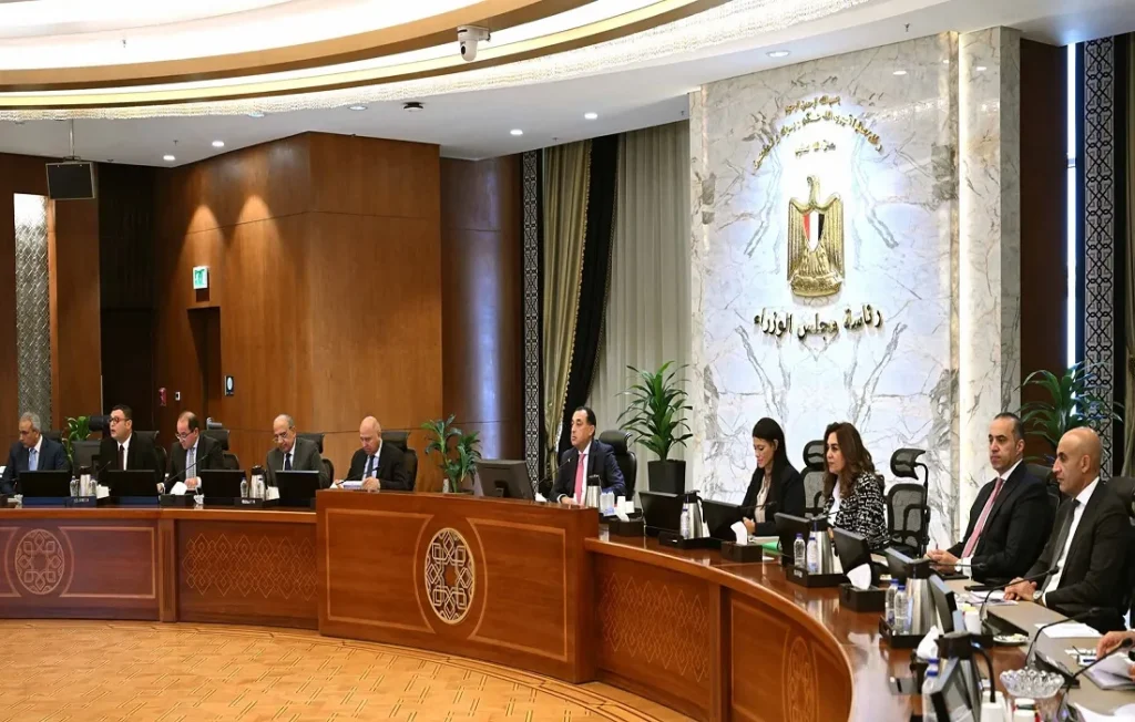 اجتماع مجلس الوزراء المصري برئاسة الدكتور مصطفى مدبولي